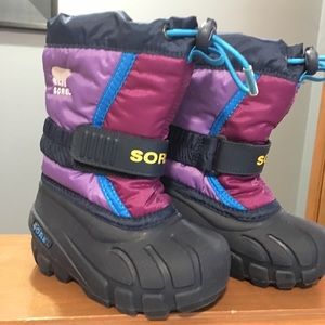Toddler Girls Sorel Boots EUC